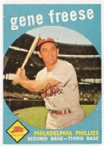 1959 Topps Baseball Cards      472     Gene Freese